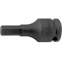 코켄 SQ 10mm 임팩 육각비트 소켓 13012M-52 6각 임팩용 일체형 기장 52mm, 1개