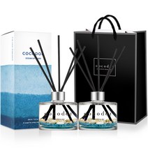 코코도르 오션 디퓨저 + 쇼핑백, 리프레싱 에어, 200ml, 2개