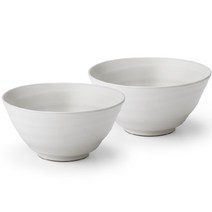 광주요 담시리즈 면기, 담백색, 2개