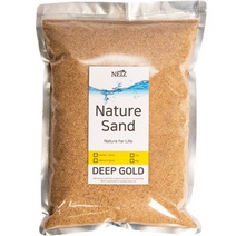 NEIZ 네이쳐 샌드 수조 장식 4kg 2mm~2.8mm, 딥골드, 1개