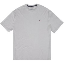 타미힐피거 남성용 크루넥 라운지 반팔 티셔츠 09T4141-030