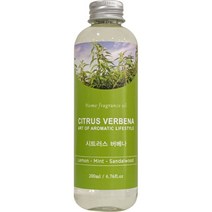 아로마코 디퓨저 리필, 시트러스 버베나, 200ml, 1개