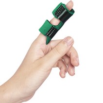 바디큐 닥터스 손가락 고정 보호대 그린 2p, 1개