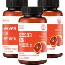 비아젠 모로오렌지 C3G 락토페린정 60p, 60정, 3개, 60g