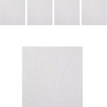시온넷 거실 베란다 이지 미끄럼방지 조각 타일 매트 카페트, 화이트, 5개