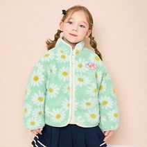 젤리스푼 아동용 포근포근 하이넥 덤블 집업점퍼