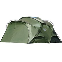 미니멀웍스 쉘터G 텐트, 올리브, 4인용