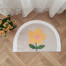 레인보우하우스 플라워 발매트, 옐로우