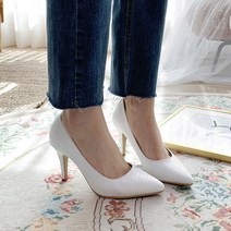 엘피한 뱀피 스킨 스틸레토 펌프스