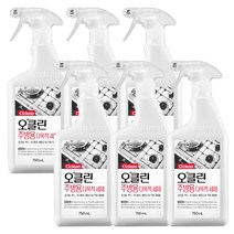 오클린 주방용 다목적 세제 용기, 750ml, 6개입