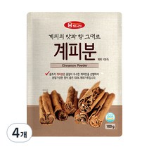 움트리 계피분, 100g, 4개