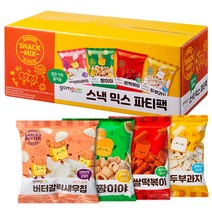 곰곰 스낵믹스 파티팩 4종, 20입
