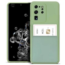 루다 파스텔 실리콘 카드 포켓 휴대폰 케이스