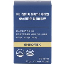 지바이오렉스 RE 알티지 오메가3 루테인 아스타잔틴 멀티비타민 33g, 30정, 1개