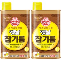 오뚜기 옛날 참기름, 500ml, 2개