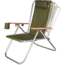 레토 접이식 각도조절 캠핑의자 LCP-C01   휴대용 가방, 혼합색상, 1개