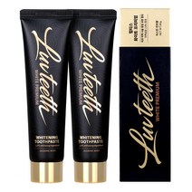 럽티스 화이트 프리미엄 치아미백제 자스민 민트향, 80g, 2개