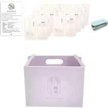 러블리팜 파스텔 한약용돈박스 + 스탠딩파우치 18p + 미니실링기 + 복약지시서 세트, 핑크(박스), 1세트