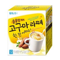 담터 고구마 라떼, 18g, 12개입, 6개