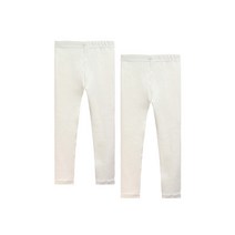 유라비 여아용 도톰 후라이스 레깅스 2p