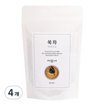 청년농원 저온가공 쑥차 삼각티백, 1g, 50개입, 4개
