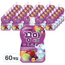 아이배냇 끙아 과일야채주스 80ml, 씨, 60개입