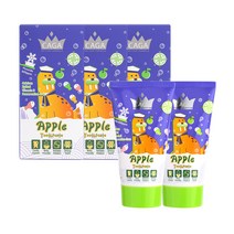 카가 저불소 어린이 치약 사과, 50ml, 5개