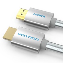 벤션 VENTION 아이언실버 4K HDMI 2.0 케이블 AV케이블 f.5m(AABIJ), 1개, 5m