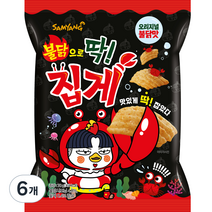 삼양 불닭으로딱!집게, 70g, 6개