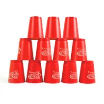 아이워너 스포츠 스택스 스태킹 컵쌓기, 레드