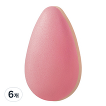 피카소 꼴레지오니 컬러팁 스펀지, 핑크, 6개