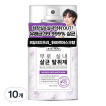 무로 실내 에어컨 살균 탈취제 플로럴머스크향, 155g, 10개