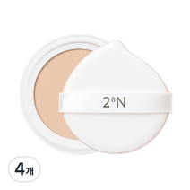 투에이엔 글리밍 텐션 팩트 리필 13g, 21 라이트베이지, 4개