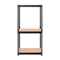 스피드랙 V2 선반 3단 700 x 300 x 1800 mm, 블랙
