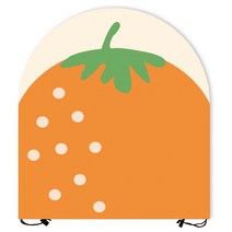 스트링 선풍기 반타원형 커버, 오렌지