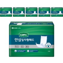 디펜드 남녀공용 안심 일자형 패드 속기저귀 성인기저귀, 30개입, 6개, 프리