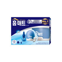 홈매트 리퀴드 에스 액체 전자 모기향 히터 + 리필 세트, 1세트