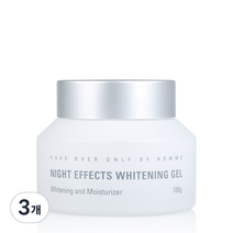 엠도씨 나이트 이펙트 화이트닝 겔, 100g, 3개