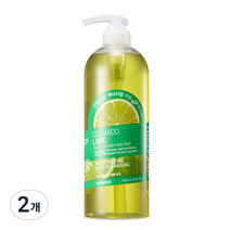 수아비스 꼴마도 라임 바디워시, 1000ml, 2개