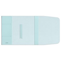 소이믹스 러브썸 가죽 북커버 + 북마크 세트 멀티 L, 라이트민트, 1세트