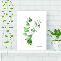 가온 접이식 액자 테이블 특대 80cm x 60cm, 유칼립투스B