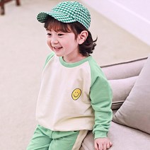 고잉키즈 아동용 스마일맨투맨