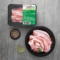 바른농장 한돈 동물복지인증 삼겹살 구이용, 1kg, 1팩