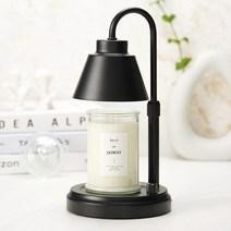 에인디 초초캔들워머 블랙+소이캔들370g 세트, 다우니