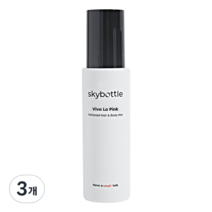 스카이보틀 퍼퓸 헤어 & 바디미스트 비바라핑크, 100ml, 3개
