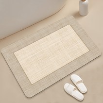 아필코 빨아쓰는 욕실 주방 논슬립 소프트 규조토 발매트, B, 1개