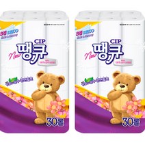 땡큐 3겹 천연펄프 화장지 14m, 30개입, 2개