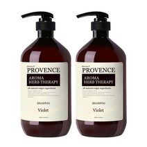 프로방스 바이올렛 샴푸, 1L, 2개입