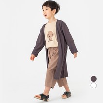 롤리트리 아동용 시원 거즈 롱가디건