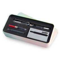 라미 만년필 비스타 틴케이스 세트, M, 투명